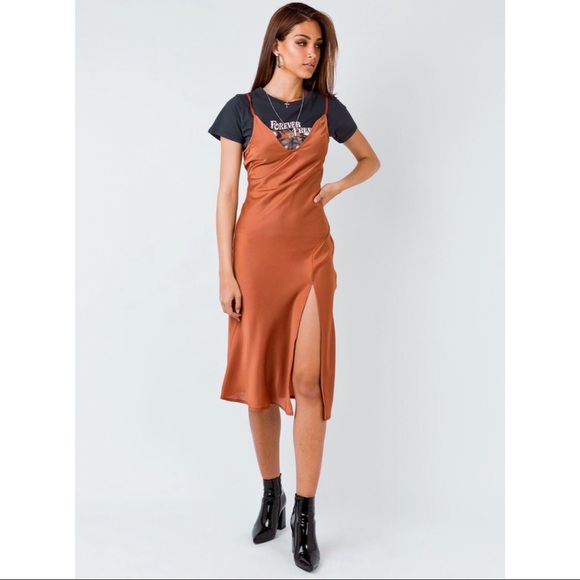 🦋SOLD🦋Princess Polly” Sicilian Midi dress 🍊 - Picture 2 of 5